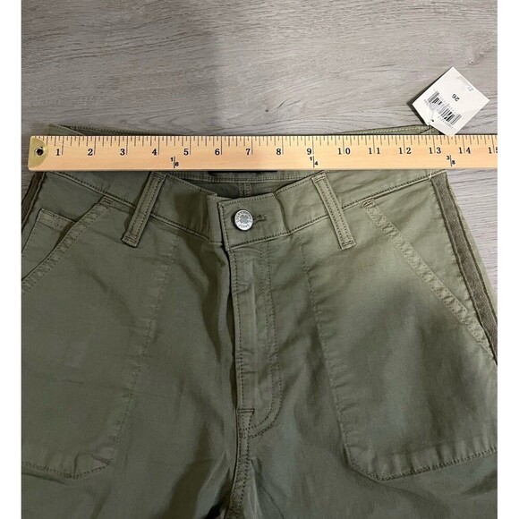 NWT Size 2 Lucky Brand Jeans Womens The Cargo Straight Leg Green - Picture 8 of 10